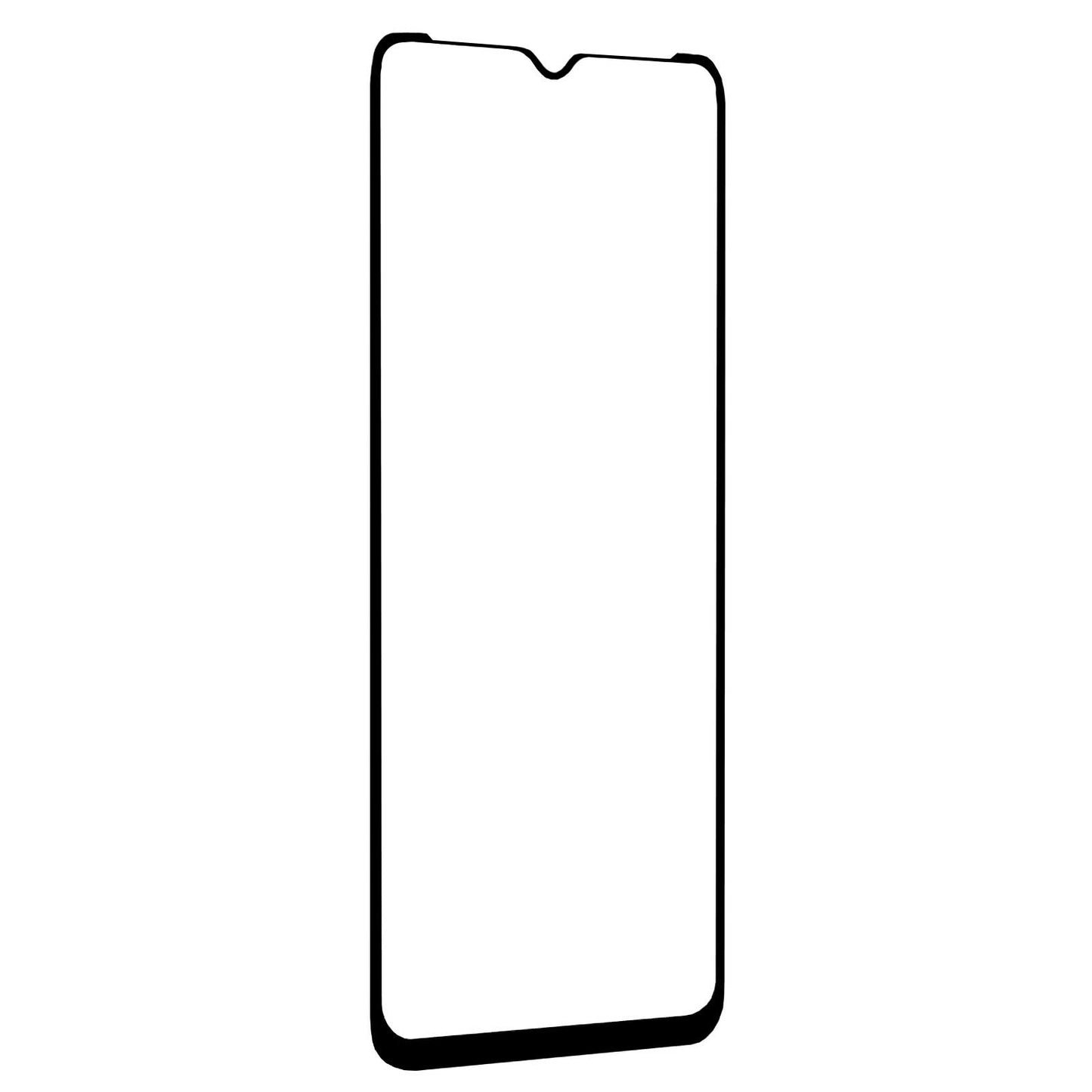 Folie de protectie Ecran Blue Shield pentru Samsung Galaxy A23 5G A236, Sticla Securizata, Full Glue, Case Friendly, Neagra