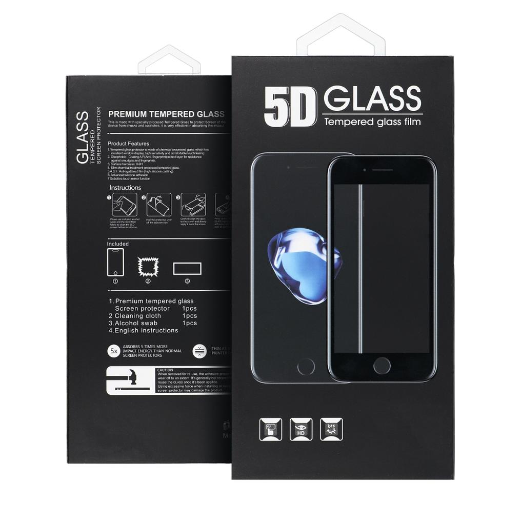 Folie de protectie Ecran Privacy OEM pentru Apple iPhone 17, Sticla Securizata, Full Glue, 5D, Neagra