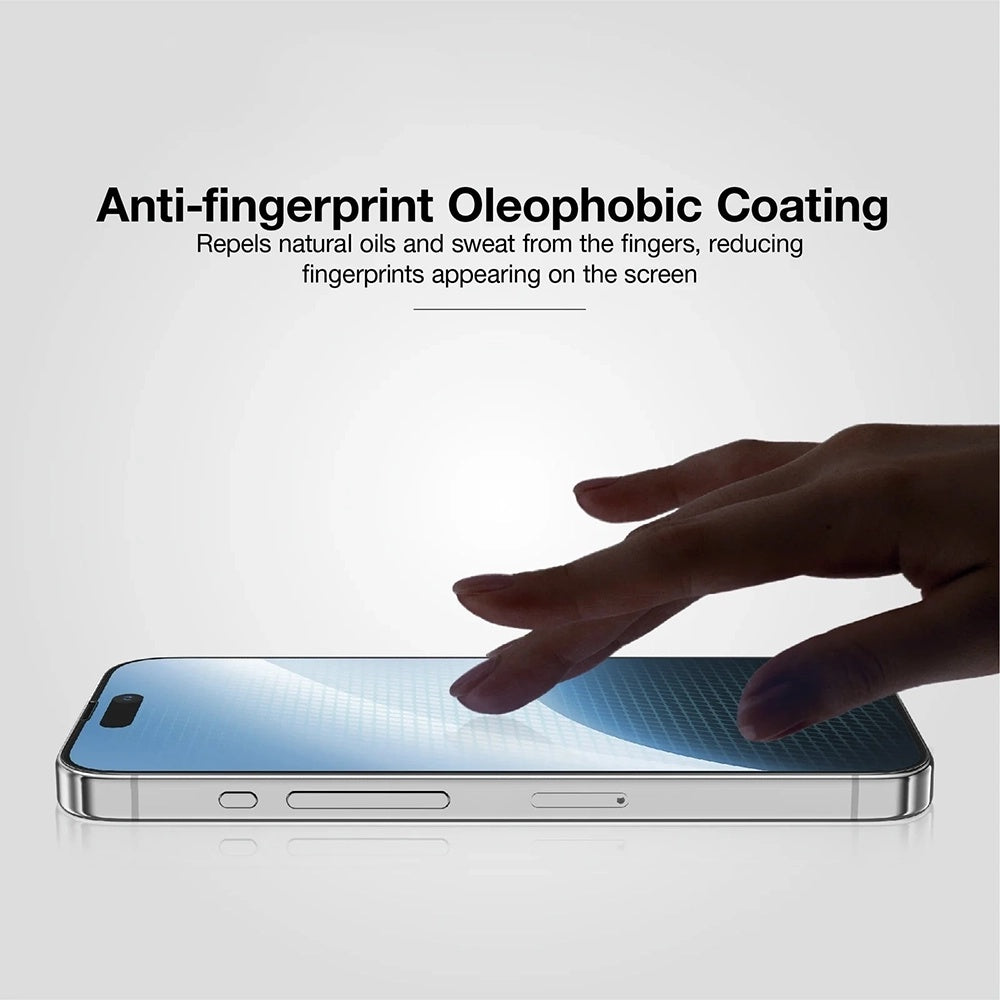Folie de protectie Ecran Anank 10X Reinforced CG pentru Apple iPhone 18 Pro / 17 Pro, Sticla Securizata, Full Glue, 2.5D, Neagra