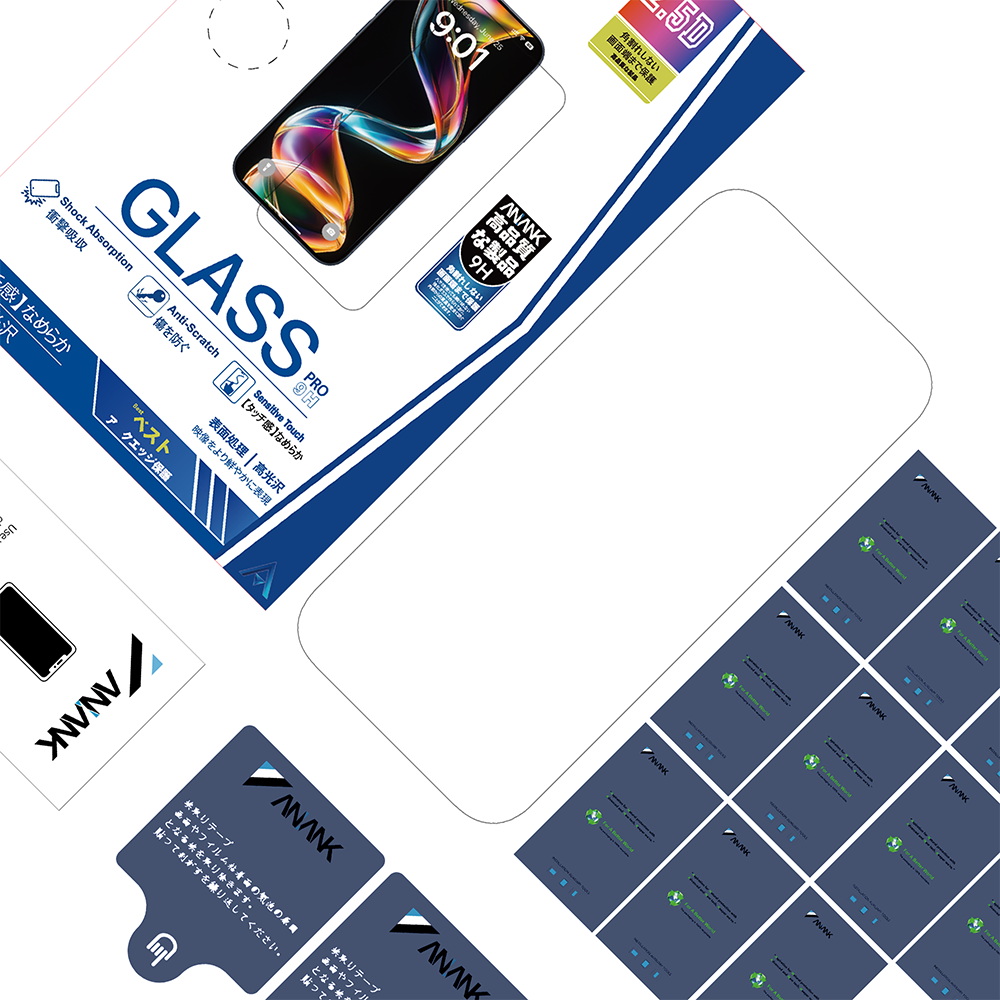 Folie de protectie Ecran Anank 5X Reinforced pentru Apple iPhone 17 Pro, Sticla Securizata, Full Glue, 2.5D, Neagra