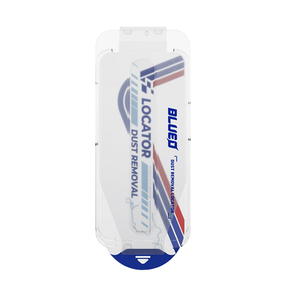 Folie de protectie Ecran Blueo Anti-Dust HD Applicator Pro pentru Apple iPhone 14 Pro Max, Sticla Securizata, Full Glue, Neagra