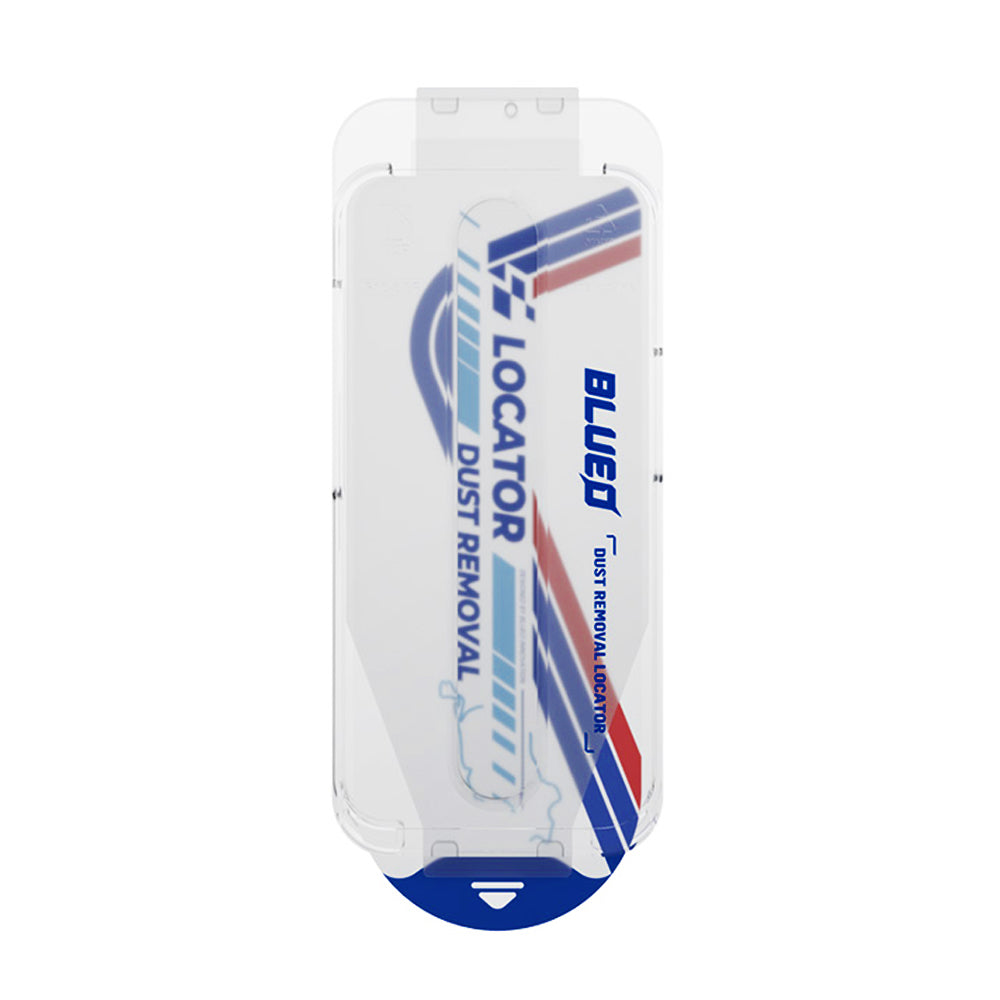 Folie de protectie Ecran Blueo Anti-Reflective HD Applicator Pro pentru Apple iPhone 14 Pro Max, Sticla Securizata, Full Glue, Neagra