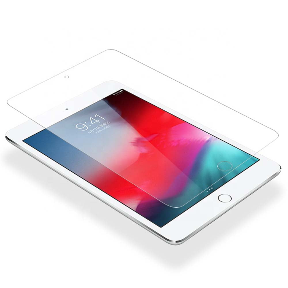 Folie de protectie Ecran Blueo HD pentru Apple iPad 10.2 (2021) / 10.2 (2020) / 10.2 (2019), Sticla Securizata, Full Glue