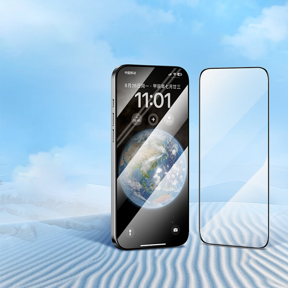 Folie de protectie Ecran Blueo HD pentru Samsung Galaxy S26 S942, Sticla Securizata, Full Glue, 2.5D, Set 5 bucati, Neagra