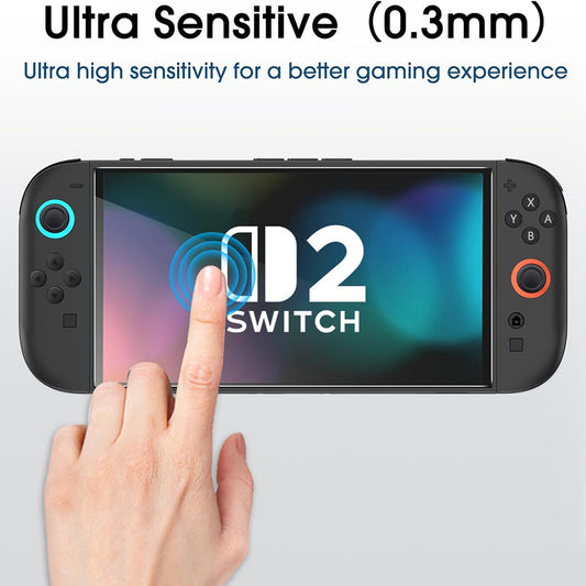 Folie Protectie Ecran Techsuit SwitchAura Applicator pentru Nintendo Switch 2, Sticla Securizata, Set 2 bucati