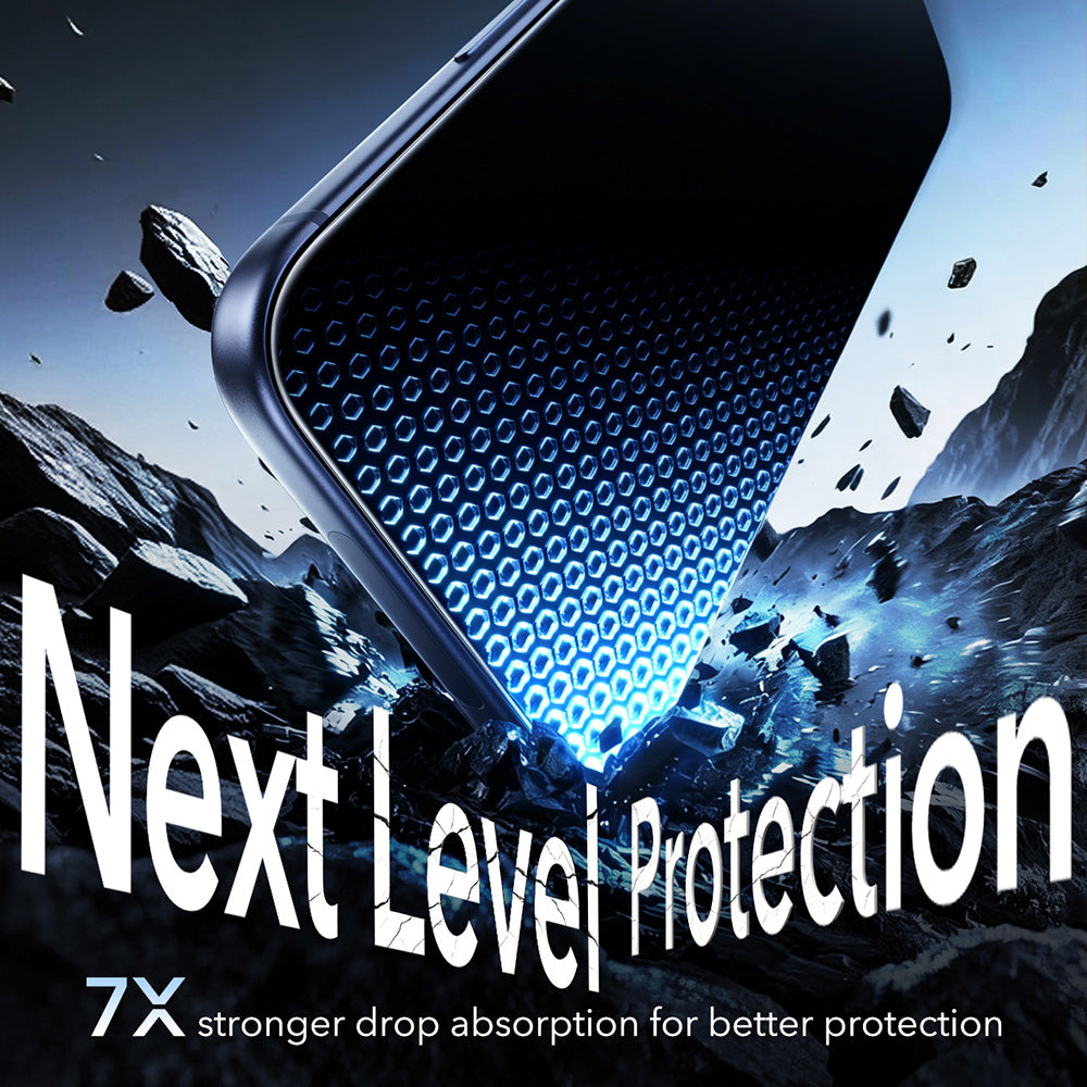 Folie de protectie Ecran ESR Armorite UltraFit pentru Apple iPhone 18 Pro / 17 Pro, Sticla Securizata, Full Glue, Set 2 bucati, Neagra