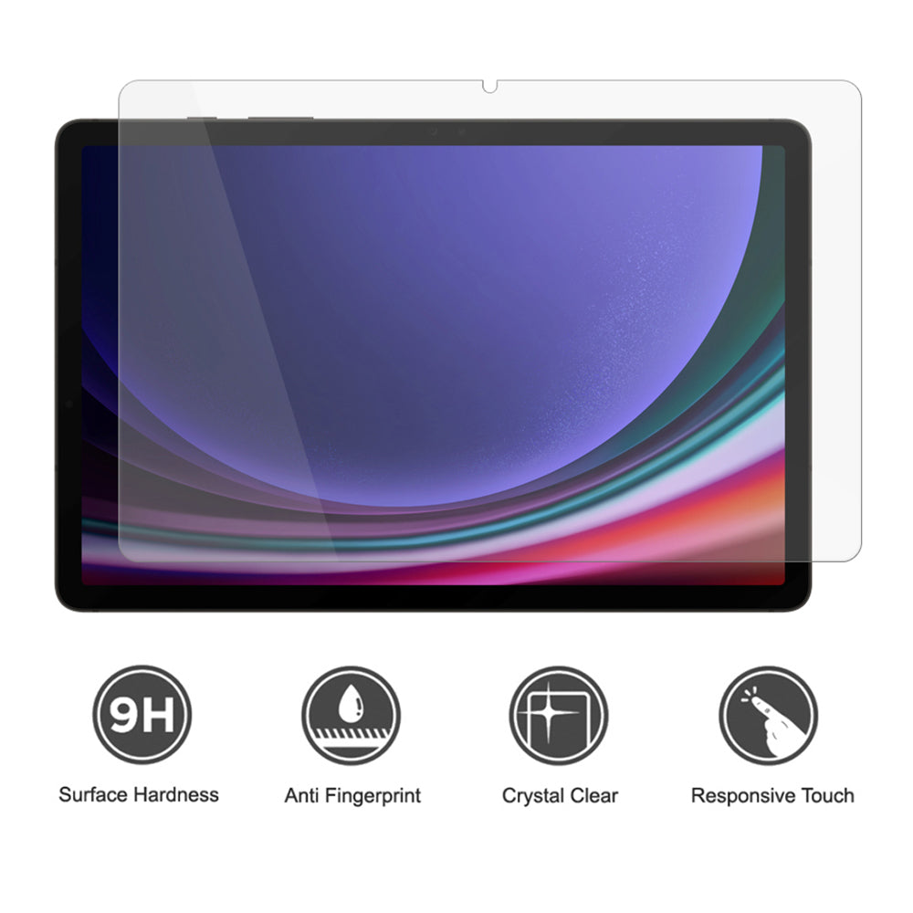 Folie de protectie Ecran Lito Classic pentru Samsung Galaxy Tab S10+ / Tab S9 FE+ / Tab S9+, Sticla Securizata, Full Glue, 2.5D