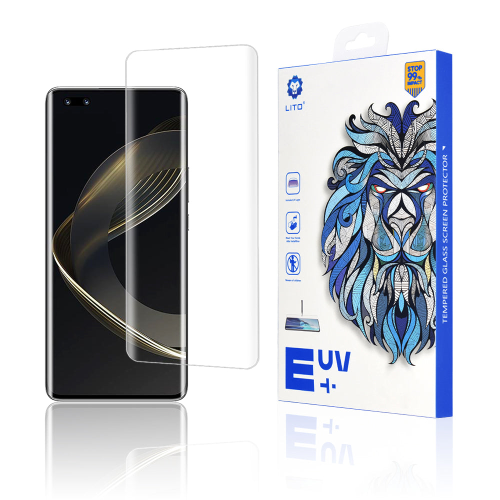 Folie de protectie Ecran Lito pentru Huawei nova 11 Pro, Sticla Securizata, UV Glue, 3D