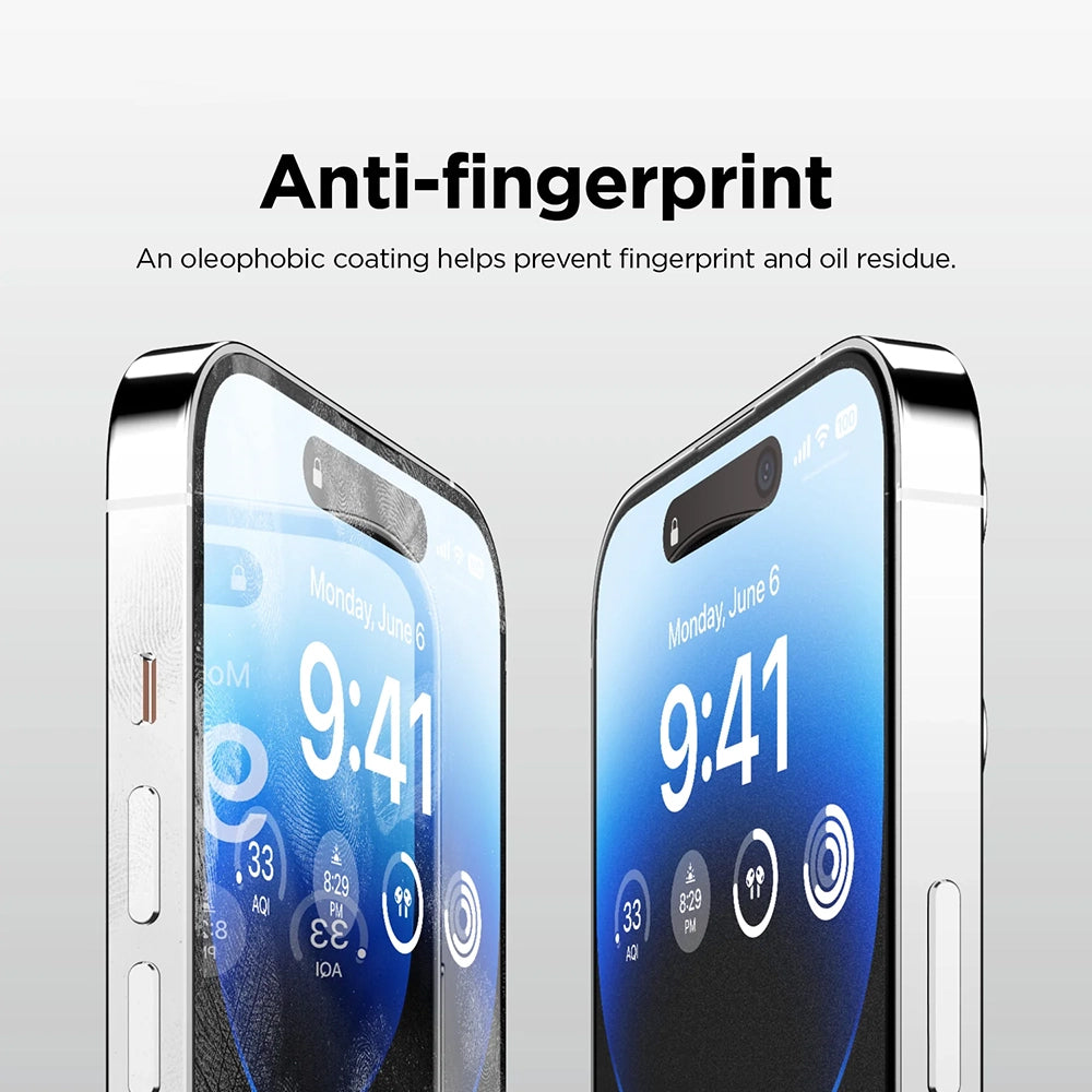 Folie de protectie Ecran Mata Anank 5X Reinforced pentru Apple iPhone 17 Pro, Sticla Securizata, Full Glue, 2.5D, Neagra