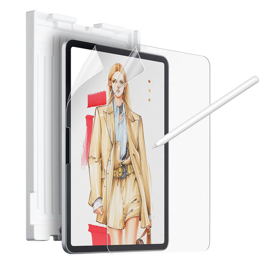 Folie de protectie Ecran Matte ESR Paper Feel pentru Apple iPad Air 11 (2025) / Air 11 (2024), Plastic, Set 2 bucati