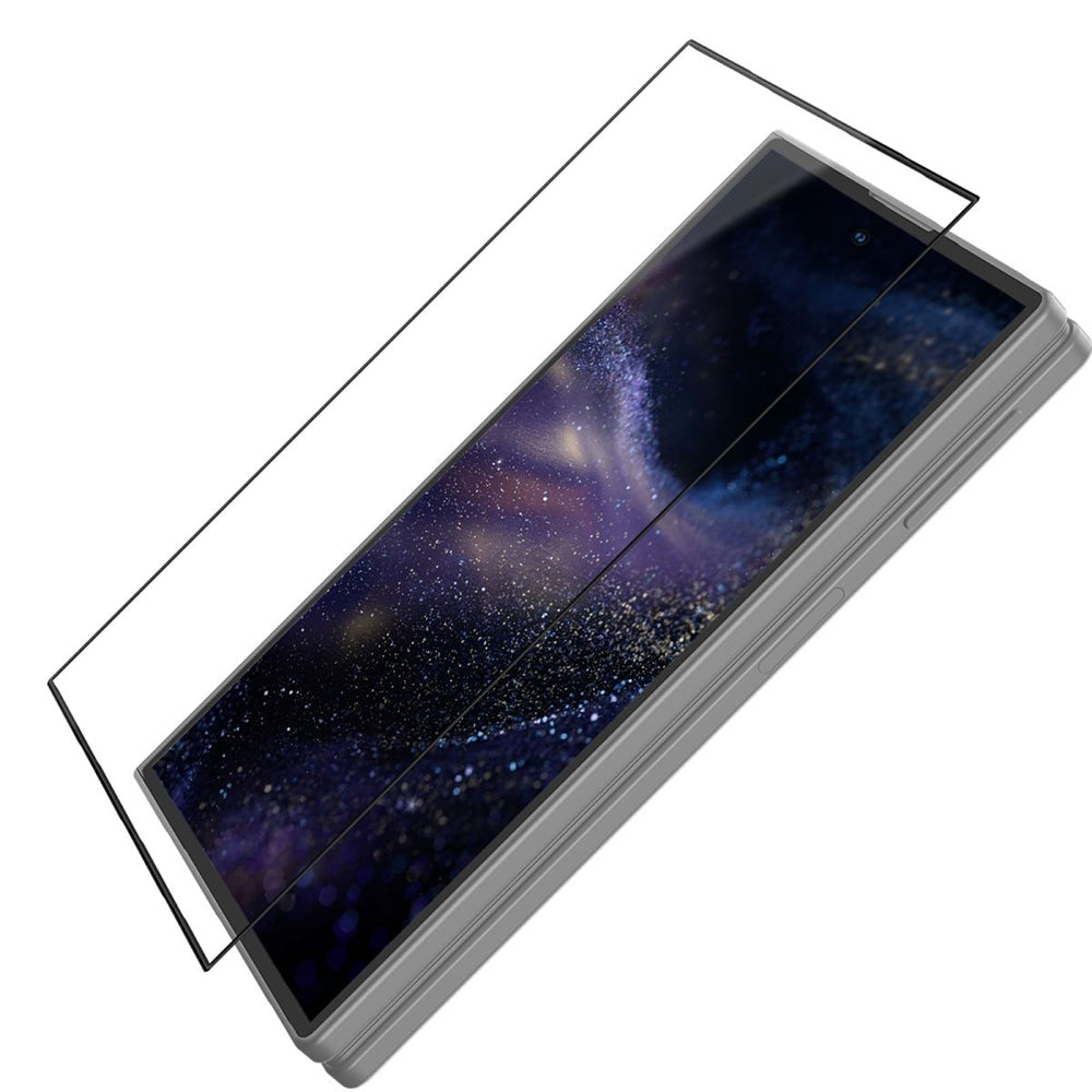 Folie de protectie Ecran Exterior Nillkin CP+ Pro pentru Samsung Galaxy Z Fold8 F971, Sticla Securizata, Full Glue, Neagra