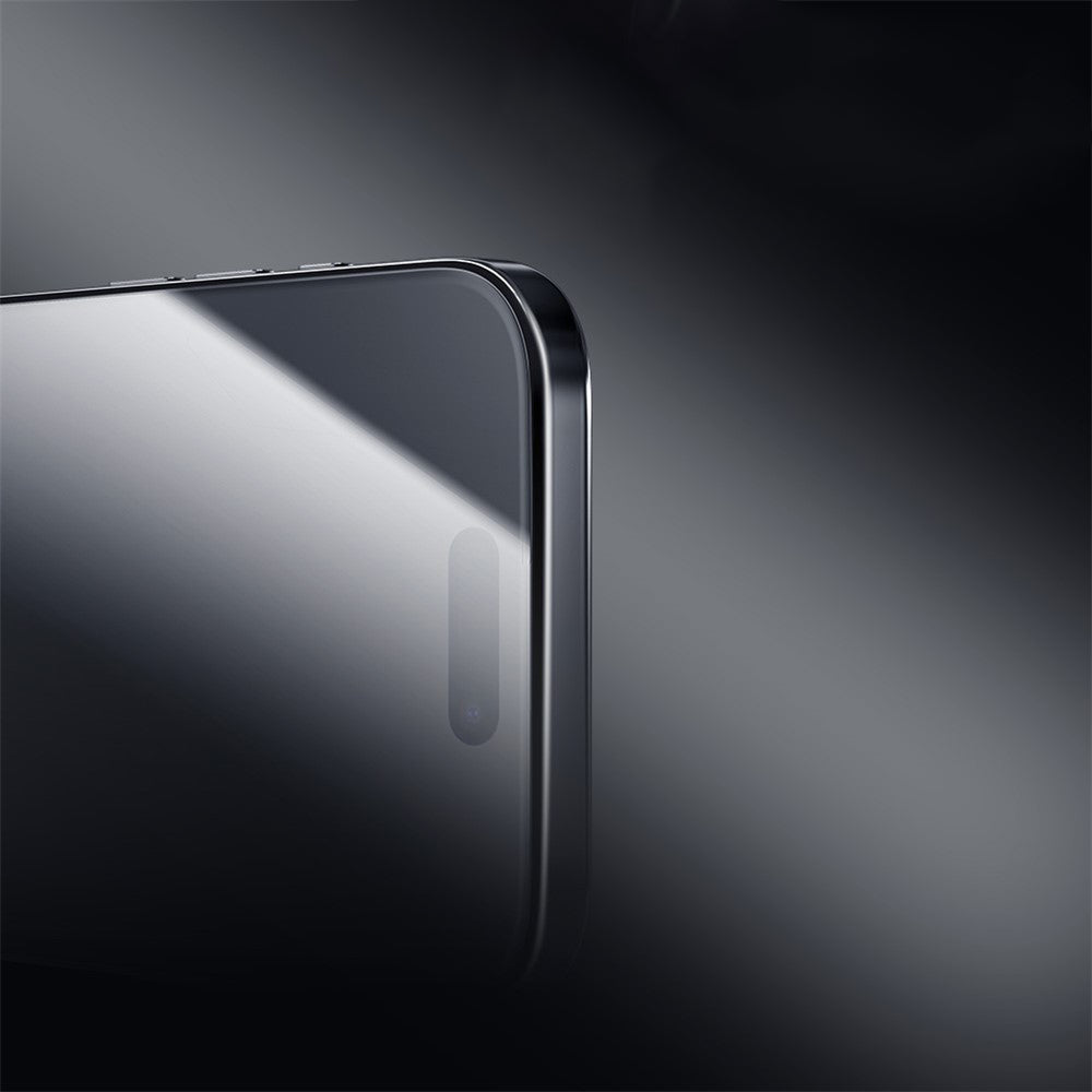 Folie de protectie Ecran Nillkin CP+ Pro with Applicator pentru Apple iPhone 16, Sticla Securizata, Full Glue, Neagra