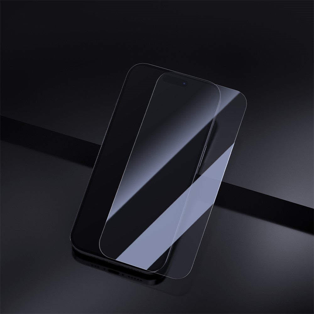 Folie de protectie Ecran Nillkin H+ Pro with Applicator pentru Apple iPhone 16, Sticla Securizata, Full Glue