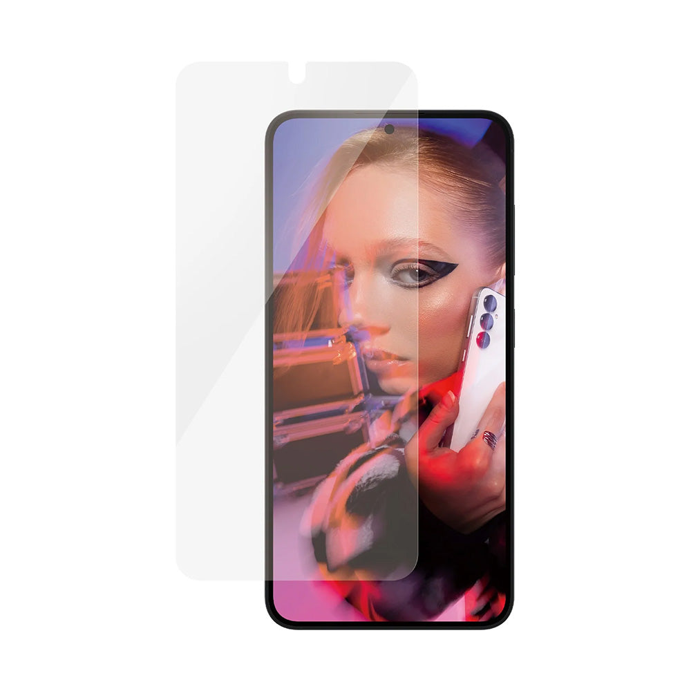 Folie de protectie Ecran PanzerGlass Safe. Ultra-Wide Fit EasyAligner pentru Samsung Galaxy S24 S921, Sticla Securizata, Full Glue
