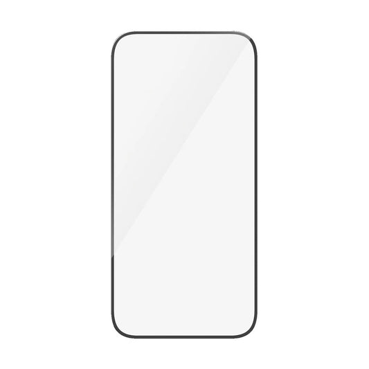 Folie de protectie Ecran PanzerGlass Ultra-Wide Fit pentru Apple iPhone 16 Pro Max, Sticla Securizata, Full Glue, Neagra
