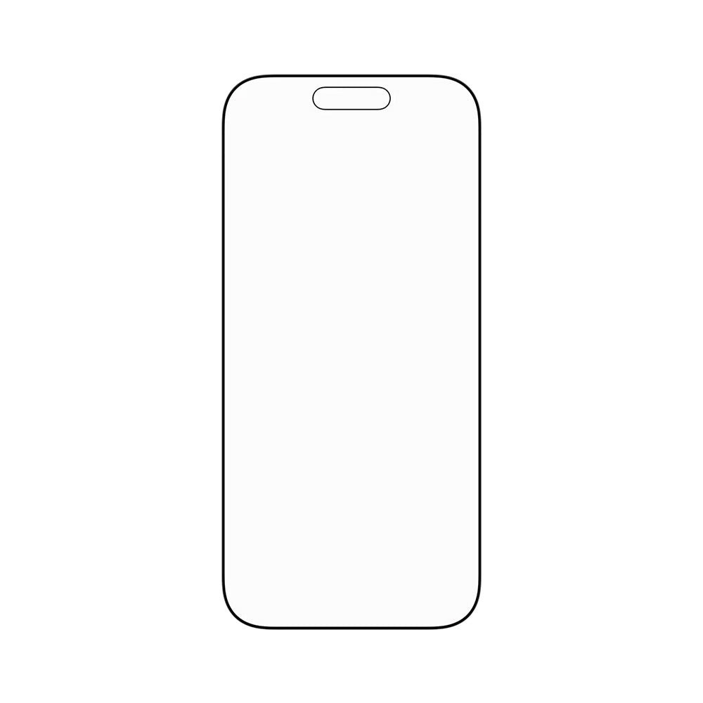 Folie de protectie Ecran PanzerGlass Ultra-Wide Fit Stealth Fastfit pentru Apple iPhone 17 Pro, Sticla Securizata, Full Glue, Neagra