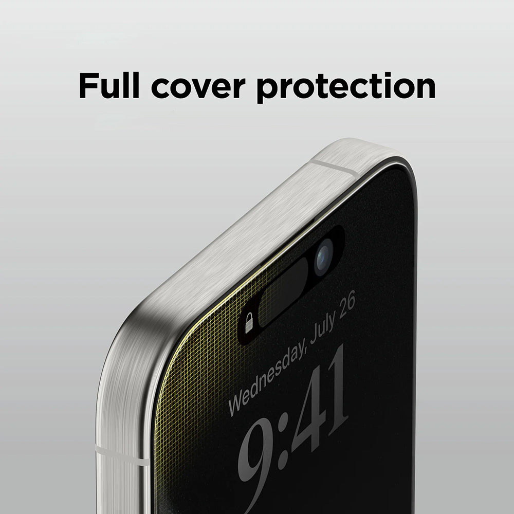 Folie de protectie Ecran Privacy Anank 5X Reinforced 180 pentru Apple iPhone 17 Pro Max, Sticla Securizata, Full Glue, 2.5D