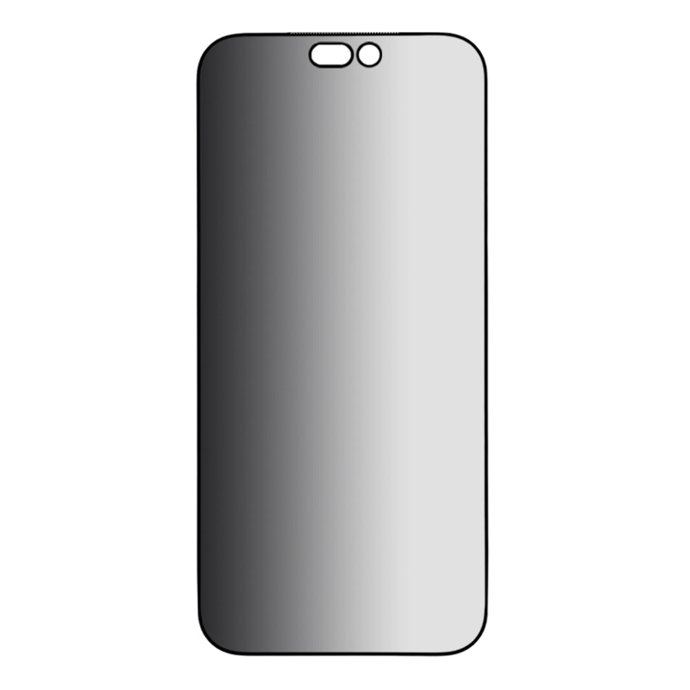 Folie de protectie Ecran Privacy Blueo Anti Peep AR pentru Apple iPhone 18 Pro, Sticla Securizata, Full Glue, 3D