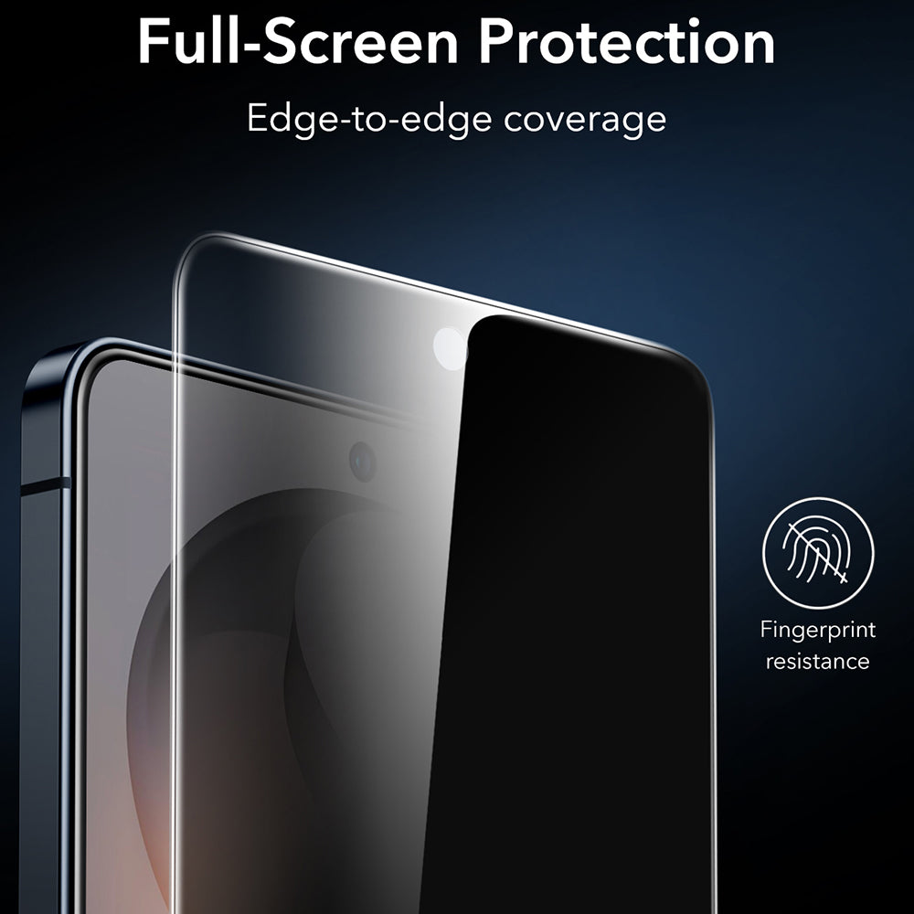 Folie de protectie Ecran Privacy ESR Armorite pentru Samsung Galaxy S26 Ultra S948, Sticla Securizata, Full Glue