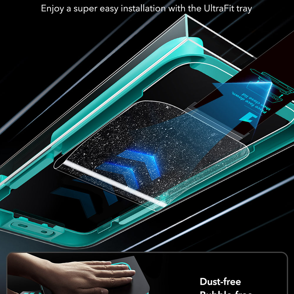 Folie de protectie Ecran Privacy ESR Armorite pentru Samsung Galaxy S26 Ultra S948, Sticla Securizata, Full Glue