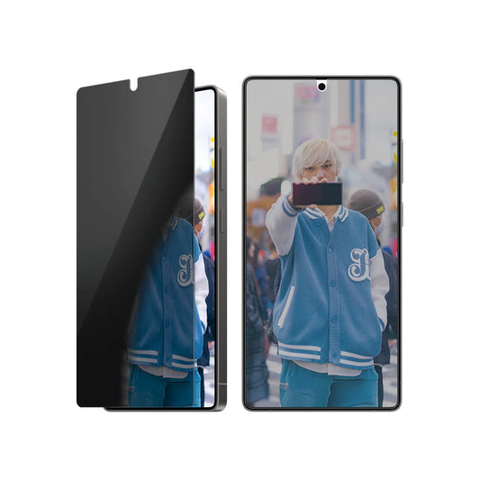 Folie de protectie Ecran Privacy PanzerGlass Ultra-Wide Fit pentru Samsung Galaxy S25 Ultra S938, Sticla Securizata, Full Glue