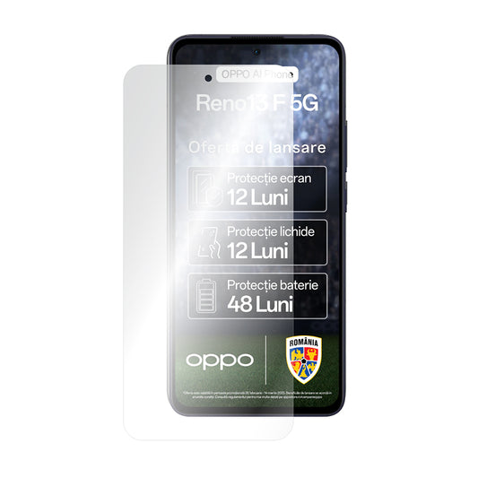Folie de protectie Ecran Smart Protection Premium Classic pentru Oppo Reno13 FS 5G / Reno13 F 4G / Reno13 F, Plastic, Set 2 bucati