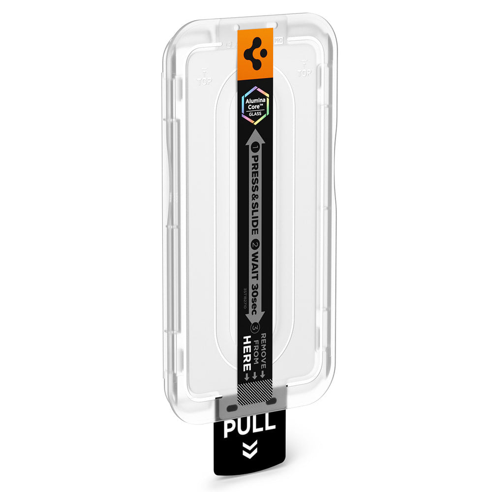 Folie de protectie Ecran Spigen GlastR EZ FIT Pro HD Anti-Reflection pentru Samsung Galaxy S26 S942, Sticla Securizata, Full Glue, Set 2 bucati