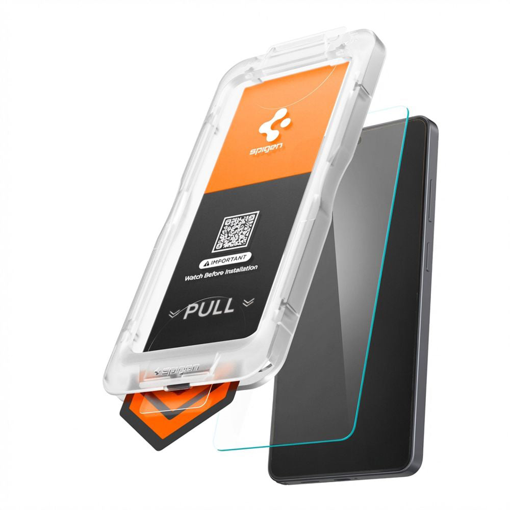 Folie de protectie Ecran Spigen GlastR EZ FIT Pro HD pentru Samsung Galaxy S26 Ultra S948, Sticla Securizata, Full Glue AGL11074