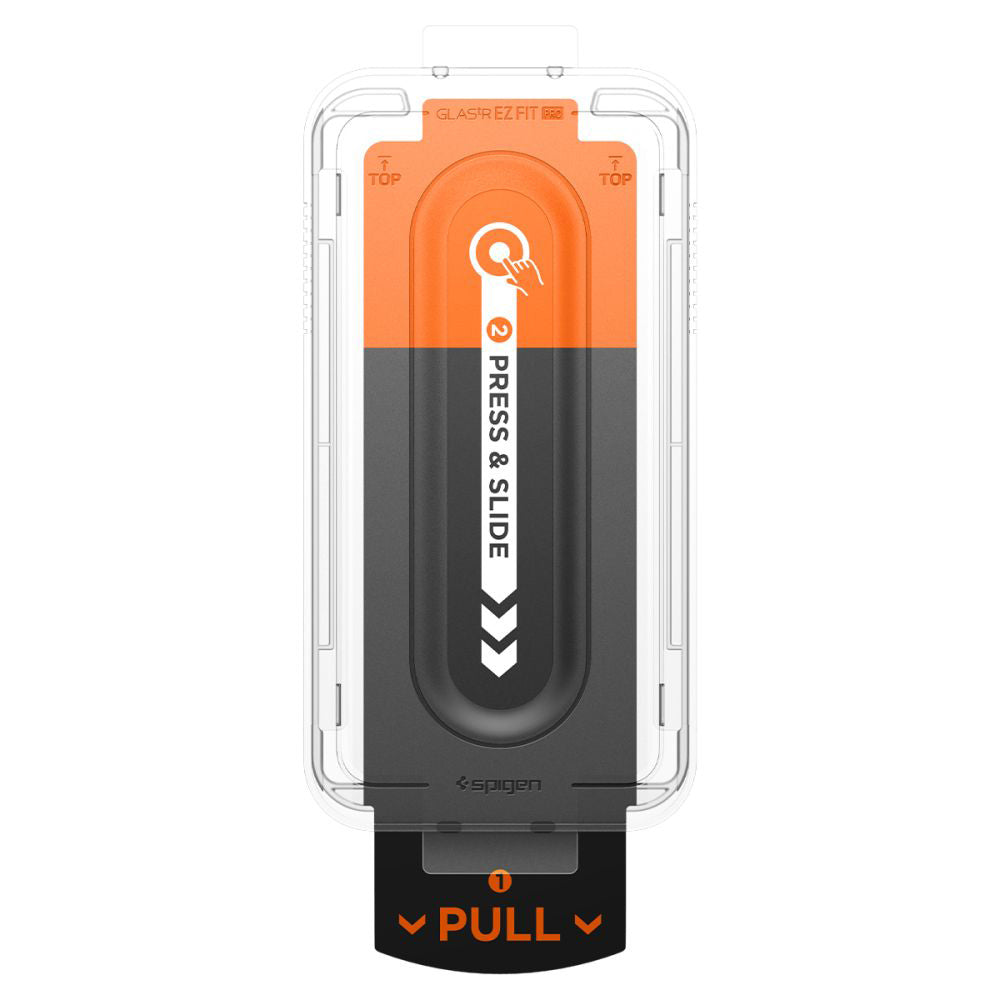 Folie de protectie Ecran Spigen GlastR EZ FIT Pro pentru Samsung Galaxy S25 Edge S937, Sticla Securizata, Full Glue