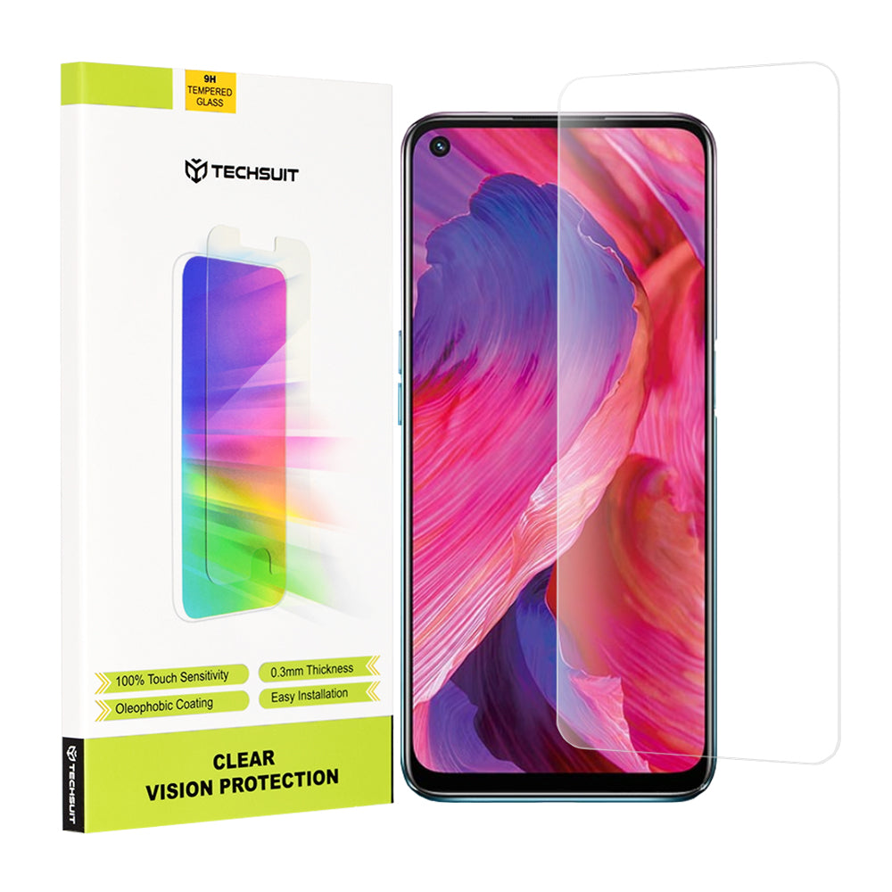 Folie de protectie Ecran Techsuit Clear Vision pentru OnePlus Nord N200 5G / A74 5G / A54 5G, Sticla Securizata, Full Glue