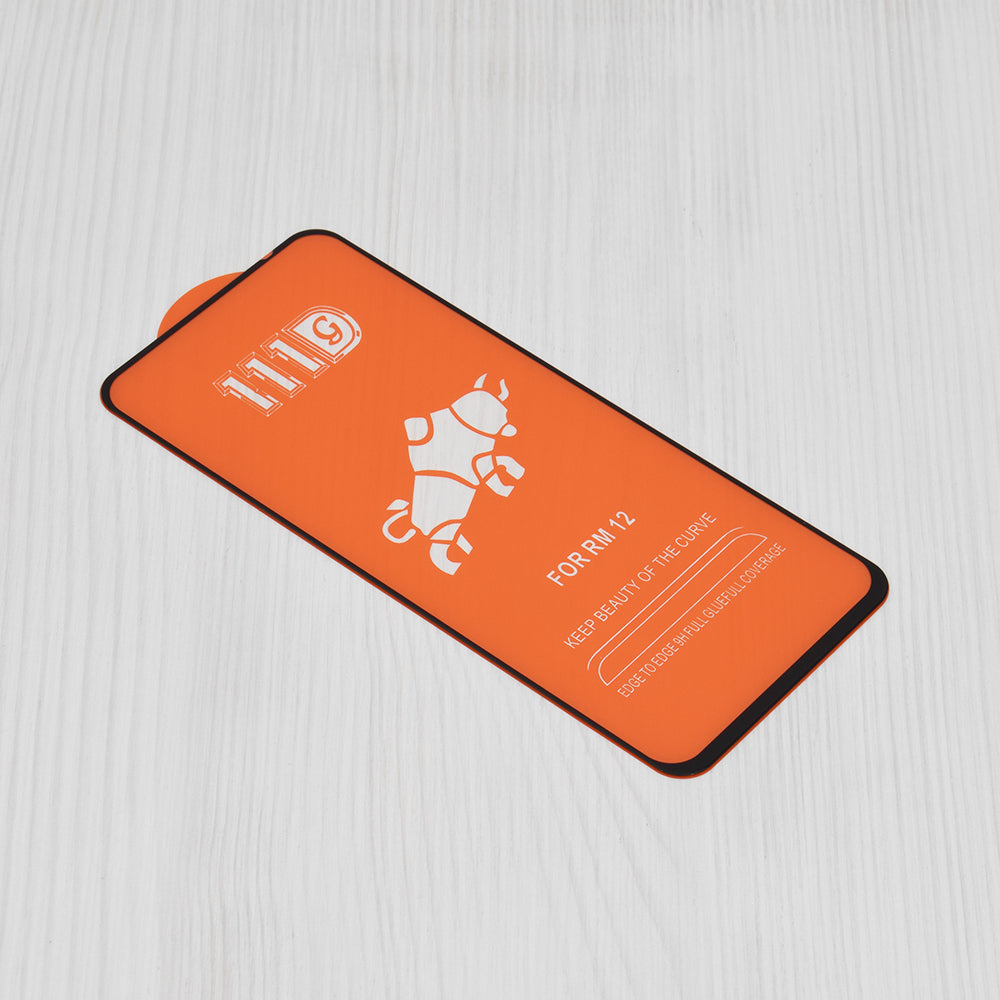 Folie de protectie Ecran Techsuit pentru Xiaomi Poco M6 4G / Redmi 13 / 12 5G / 12, Sticla Securizata, Full Glue, 111D, Neagra