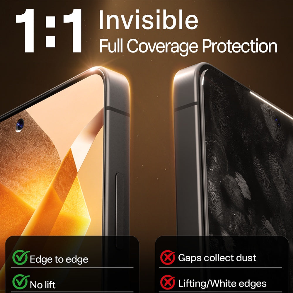 Folie de protectie Ecran Torras GlassGo Install Master pentru Samsung Galaxy S26 Ultra S948, Sticla Securizata, Full Glue, Transparenta
