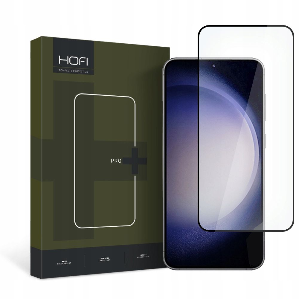 Folie de protectie Ecran HOFI PRO+ pentru Samsung Galaxy S23 S911, Sticla Securizata, Full Glue, Neagra