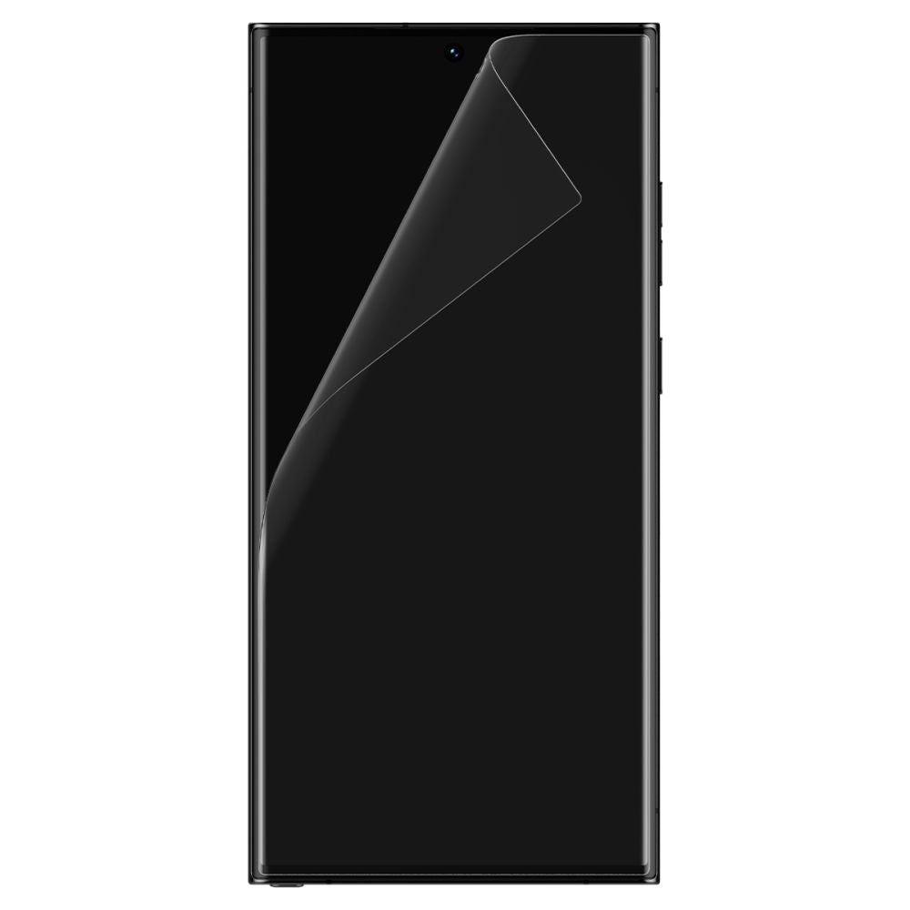 Folie de protectie Ecran Spigen Neo Flex pentru Samsung Galaxy S23 Ultra S918, Plastic, Set 2 bucati AFL05943