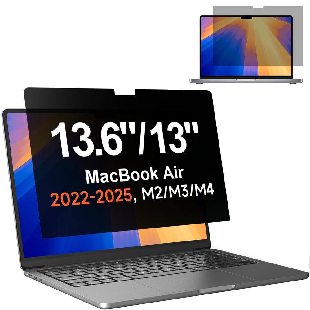 Folie Protectie Ecran Privacy Techsuit VisionProX pentru Apple MacBook Air M4 13inch (2025), Plastic