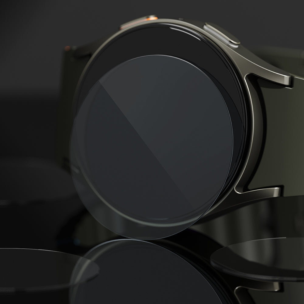 Folie Protectie Ringke R6 pentru Samsung Galaxy Watch7 44mm, Set 4 bucati, Sticla Securizata