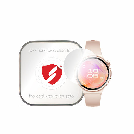 Folie Protectie Smart Protection Premium Classic pentru Huawei Watch 6 42mm, Plastic, Set 4 bucati