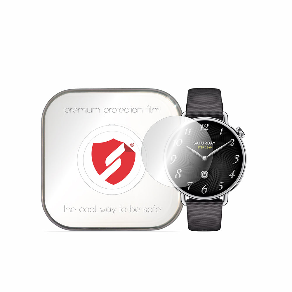 Folie Protectie Smart Protection Premium Classic pentru Xiaomi Watch S4, Set 4 bucati, Plastic