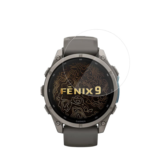 Folie Protectie Techsuit Nano Flex pentru Garmin Fenix 9 Pro 47mm / Fenix 9 47mm, Set 2 bucati, Plastic, Neagra