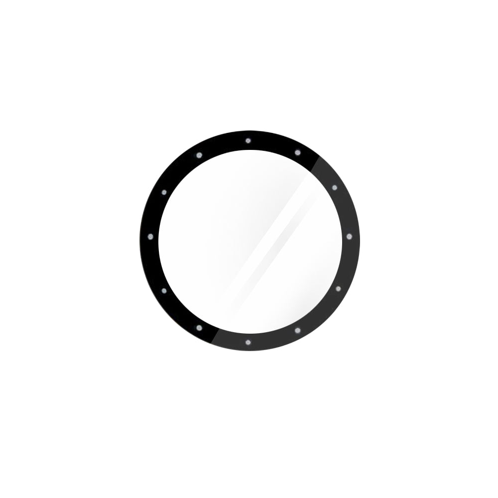 Folie Protectie Techsuit Nano Flex pentru Garmin Venu 3S, Set 2 bucati, Plastic, Neagra