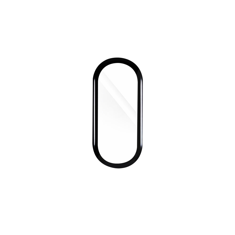 Folie Protectie Techsuit Nano Flex pentru Xiaomi Smart Band 8, Set 2 bucati, Plastic, Neagra