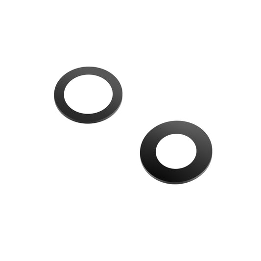 Geam Camera Spate Apple iPhone 12, Wide + UltraWide, Negru