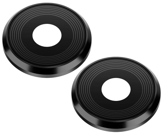 Geam Camera Spate Huawei Mate 20 Lite, Wide + Depth, cu Rama, Negru