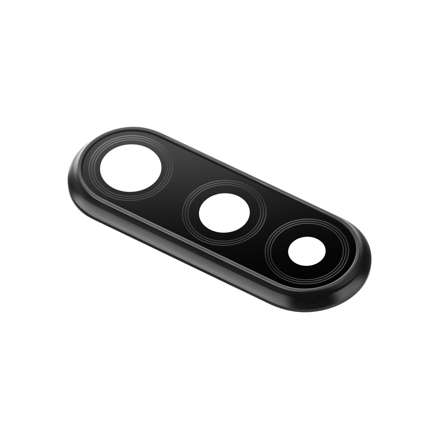 Rückkamera Glas für Huawei P30 lite | mit Rahmen | Schwarz | Original