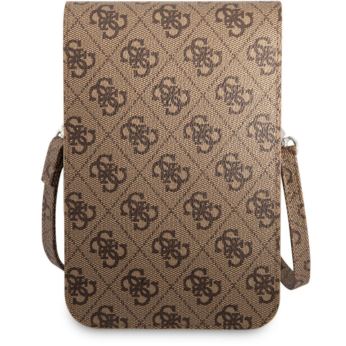 Geanta Universala pentru Telefon, Guess, 4G Triangle Logo, Maro
