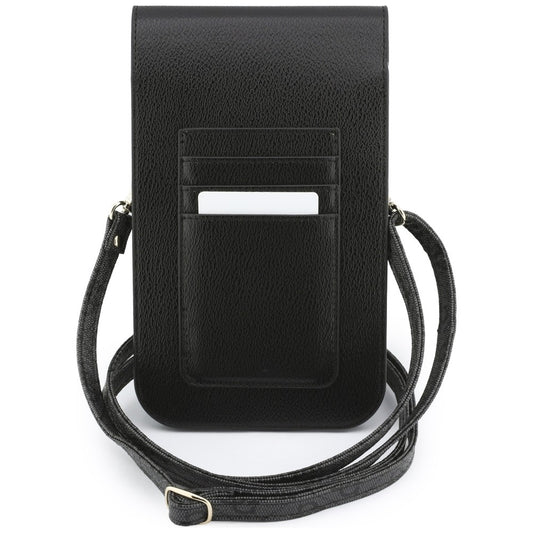 Geanta Universala pentru Telefon, Guess, 4G Grained Classic Logo, Neagra