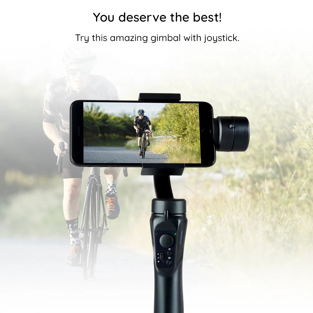 Gimbal Stabilizator Techsuit H4, Negru