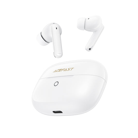Handsfree Bluetooth Acefast W7, TWS, Alb