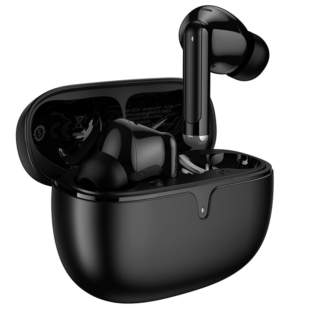 Handsfree Bluetooth Borofone FQ10 Joyful, TWS, Negru