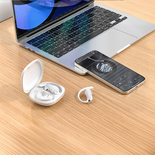 Handsfree Bluetooth Dudao U17Z, TWS, Alb